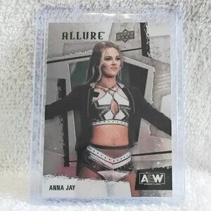 5/$20 Mint 2023 UD Allure Anna Jay AEW Card 50!!